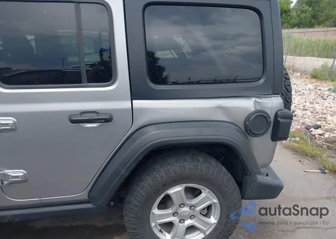 2019 Jeep Wrangler Unlimited Sport S 4X4 from USA, damaged, VIN 1C4HJXDN1KW565338